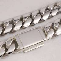 Bracelet à maillons en moissanite brillante sertie griffe, en argent 925 plaqué or blanc, unisexe, style hip-hop, géométrique, pour mariage et anniversaire, taille S