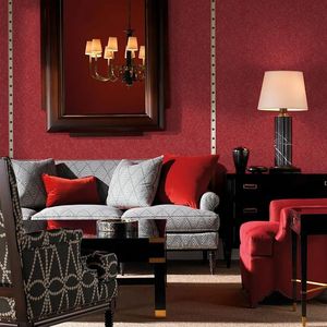Dark Red Self-Adhesive Wallpaper Waterproof Peel & Stick Contact <b>Paper</b> for <b>Kitchen</b> & Bathroom 15.7\" X 118\"Vinyl - Product Image 4