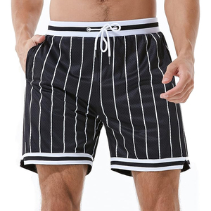 Mens Casual <b>Board</b> Shorts Front Print Lace Mesh 6Inch/9Inch Inseam 100% Polyester Eco-Friendly Quick Dry Breathable Fabric - Product Image 3