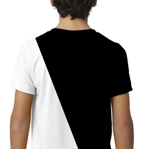 เสื้อยืดเด็กคอกลมคุณภาพสูง ผ้าฝ้าย 100% ระบายอากาศได้ดี แขนสั้น ผ้าแคนวาส สำหรับเด็กผู้ชาย - Product Image 3