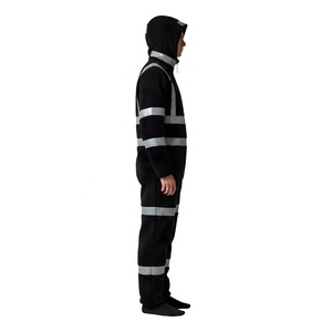 Hi Vis Reflective Safety Clothing Custom Design Men's <b>Winter</b> Working Coveralls Full Body <b>Overall</b> Workwear Suit Factory OEM. - Product Image 2