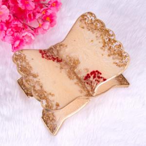 Soporte para el Corán de Resina Hecho a Mano con Marcadores, Elegante, Religioso, Personalizable en Tamaño y Color, Regalo de Boda - Product Image 1