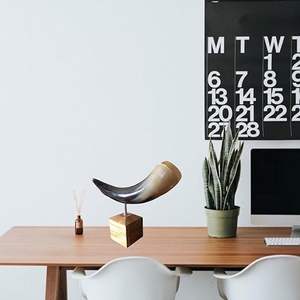 Pieza Decorativa de Cuerno Natural Hecha a Mano para la Decoración del Hogar y la Sala de Estar a un Precio Accesible, Pieza Decorativa de Cuerno Animal - Product Image 2