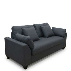 Modern Sectional <b>Sofa</b> Set <b>Pillow</b> for Living Room with High Quality Fabric Cover and Wood Arms - Product Image 2