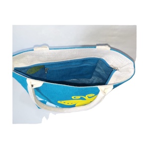 Custom Printed Large Canvas Tote Bag with Cotton <b>Padded</b> Handle Fashionable and Reusable for Shopping or Promotion Bulk Packed - Product Image 3