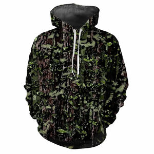Sweat-shirts d'hiver camouflage personnalisés en coton ou polyester pour hommes, de haute qualité, avec design ou couleur personnalisés, sublimation sur mesure - Product Image 3