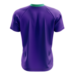 T-shirt à manches courtes pour homme, col en V, coupe classique, mélange polyester/coton, uni, écologique, respirant, séchage rapide, vêtements décontractés d'été - Product Image 4