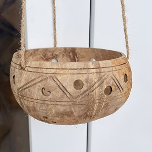Pot de plante en coquille de noix de coco, prix le plus bas, pour extérieur et intérieur, vente flash, pots naturels - Product Image 2