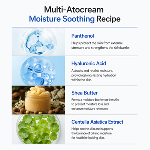 Crema Derma Balance Ato, Fórmula Humectante Profunda y Calmante, Protección de la Barrera Cutánea para Piel Sensible, Hidratación y Cuidado Nutritivo - Product Image 5