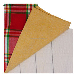 สีทึบคริสต์มาสผ้าเช็ดจานพับสี่เหลี่ยมผืนผ้าทําความสะอาดผ้ากอล์ฟครัวผ้าเช็ดตัวผ้าฝ้ายชาผ้าขนหนูจํานวนมาก - Product Image 3