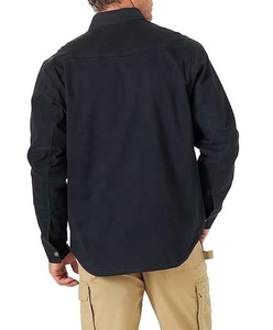Custom <b>Work</b> <b>Jackets</b> Men Polyester Twill Breathable <b>Work</b> <b>Jackets</b> Custom Mechanic Embroidered <b>Canvas</b> <b>Jacket</b> - Product Image 2