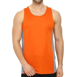 เสื้อกล้ามกีฬาแบบขายส่ง OEM ผลิตตามสั่ง ทำจากโพลีเอสเตอร์รีไซเคิล แห้งเร็ว สำหรับโรงงานผลิตเสื้อผ้าออกกำลังกาย - Product Image 2