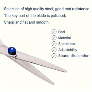 Tijeras Profesionales para Cabello, Tijeras de Peluquería para Adelgazar y Cortar, Tijeras de Peluquería para Salón - Product Image 3