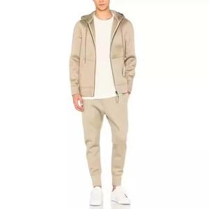 Survêtements en molleton de coton épais surdimensionnés pour hommes, hiver, logo personnalisé, survêtements en molleton French Terry unisexes, respirants - Product Image 1