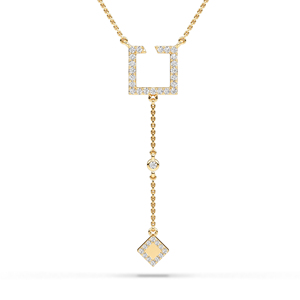 Collar de Lujo con Colgante de Diamante Cultivado en Laboratorio con Cadena en Oro de 10K, 14K, 18K, Platino y Plata, Joyería Fina para Mujer - Product Image 3