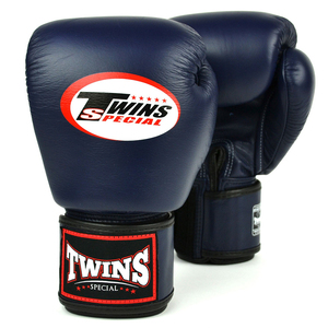 Guantes de Boxeo Twins OEM para Sparring, Cuero Genuino de Vaca, Protección UV Azul, Soporte para Muñeca, Guantes de Entrenamiento Twins - Product Image 4