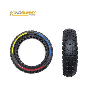 Pièce de scooter électrique, pneu plein coloré de 8,5 à 10 pouces pour Xiaomi M365 Kickscooter, pneu en caoutchouc non pneumatique en nid d'abeille, accessoire - Product Image 1