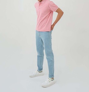 Chemises Polo Homme Personnalisées de Haute Qualité en Tissu Tricoté Solide à Séchage Rapide, Taille XL, Longueur Courte, avec Logo Personnalisé – Vente en Gros - Product Image 2