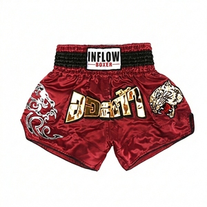Pantalones Cortos Profesionales de Muay Thai, Ligeros, para Competencia, Entrenamiento de Boxeo, Transpirables, Ropa Deportiva de Alto Rendimiento - Product Image 1