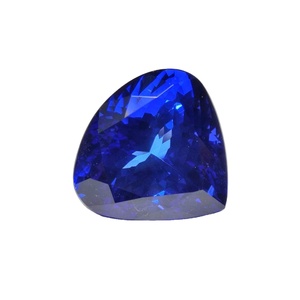 5x5MM Tanzanite a forma di cuore blu pietra preziosa naturale blu scuro Tanzanite prezzo di fabbrica all'ingrosso pietra naturale sciolta blu Tanzanite