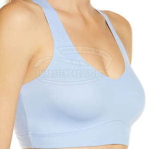 Soutien-gorge de sport de haute qualité XL grande taille Logo personnalisé Conception de fitness respirante unique Meilleure qualité Offre Spéciale rembourré imprimé - Product Image 4
