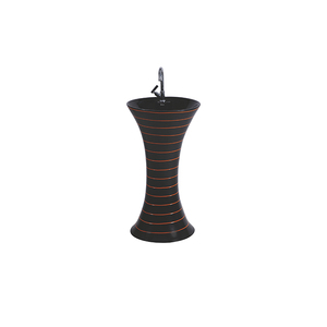 Good Quality Wholesale Selling Made in India Home and Villa Use Designer White Ceramic Wash <b>Basin</b> Pedestal for Bathrooms - Product Image 1