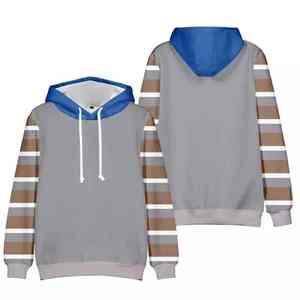 เสื้อฮู้ดดี้ผู้ชายพิมพ์ลายตามสั่งคุณภาพสูง แขนยาว ผลิตจากโพลีเอสเตอร์/เรยอน เป็นมิตรต่อสิ่งแวดล้อม สีพื้น สวมใส่สบาย - Product Image 3