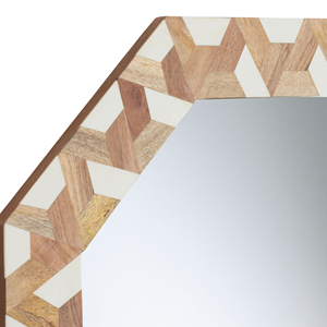 Classic Style Luxury Polished <b>Silver</b> Framed <b>Wall</b> <b>Mirror</b> with Bone Inlay for <b>Wall</b> Decoration Available at Bulk Price - Product Image 5