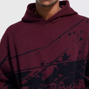 Sudadera con Capucha Negra para Hombre, Corte Regular, Manga Larga, Estilo Gótico, 100% Algodón, con Bolsillo, Ropa de Invierno, Resistente al Viento y Transpirable - Product Image 5