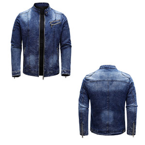 Nouvelles vestes en jean élégantes pour hommes à manches longues, vestes en jean pour hommes, vestes de qualité supérieure pour l'automne, prix d'usine. - Product Image 3
