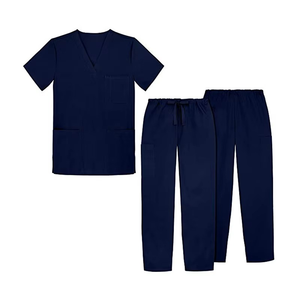 Plus Size Jogger with Long Stretchy Fashionable Nursing <b>Scrubs</b> for Doctors and Nurses Hospital Uniforms Set - Product Image 4
