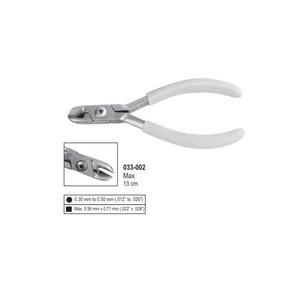 Coupe-fils robuste Max 13 cm |   Équipé d'un système incassable |   Acier inoxydable de qualité médicale, manuel |   Pince à bec souple - Product Image 1