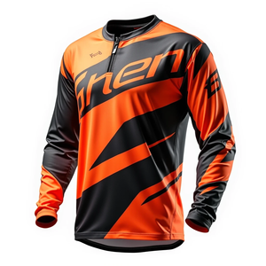 Jersey de Motociclismo de Manga Larga para Hombre, Secado Rápido, Impresión por Sublimación, Ropa de Motocross para Exteriores, Todas las Temporadas - Product Image 5