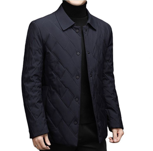 Customized High Quality Men's Winter Puffer Jacket Hooded Reversible Anti-Bacterial Eco-Friendly Breathable Waterproof Windproof - Product Image 5