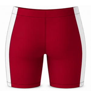 <b>Burgundy</b> Football <b>Shorts</b> Athletic Uniform <b>Shorts</b> Team Training Wear Custom Sports Apparel Performance Clothing - Product Image 2