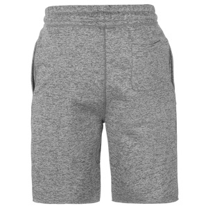 Shorts Capri Gris Tricotés pour Hommes avec Cordon de Serrage à la Taille et Poches, Style Décontracté, Respirant, Mélange Coton Spandex - Product Image 6