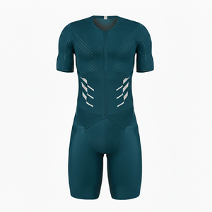 Traje de Ciclismo Aerodinámico Personalizado para Hombre, Manga Corta, Jersey de Ciclismo de Carretera, Mono Transpirable de Secado Rápido, OEM - Product Image 2
