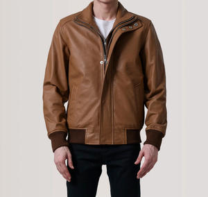 Vestes en cuir pour hommes, mode masculine, différentes couleurs, prix de vente optimal, vente en gros - Product Image 4