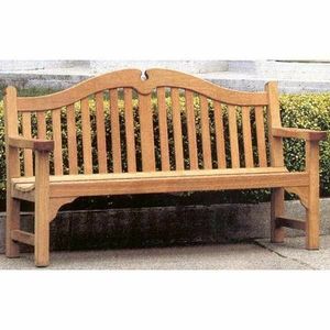 Banc de patio en teck personnalisé, banc de jardin minimaliste en bois pour hôtel, complexe hôtelier, école - Product Image 3