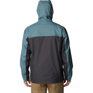<b>Men's</b> Hooded Color Blocking Waterproof <b>Jacket</b> Regular Fit Polyester Outdoor Casual Autumn Wear - Product Image 2