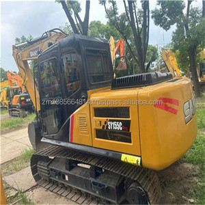 Venta de excavadoras Sany SY155C usadas, excavadoras de orugas de 5 toneladas 135 155 215, componentes centrales, motor de cojinete de engranajes Cat Isuzu Mitsubishi - Product Image 2