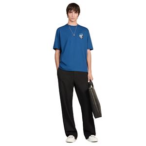 Meilleur design de qualité supérieure 100% coton grande taille été hommes T-shirts respirant décontracté T-shirt hommes O cou à manches courtes T-shirts - Product Image 3