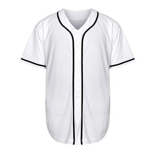 Jersey de Béisbol Sublimado con Diseño Personalizado OEM, Impresión Digital, Cosido, Transpirable, Cargado por Dress Sports - Product Image 1