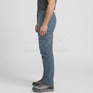 Pantalones de senderismo para hombre con tela resistente al desgarro, bolsillos tipo cargo, rodillas articuladas y construcción flexible para trekking. - Product Image 6