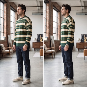 Wholesale 100% <b>Wool</b> <b>Men's</b> <b>Sweaters</b> New Design Breathable Long Sleeve Pullovers High Quality Knitwear Print <b>Sweaters</b> - Product Image 5
