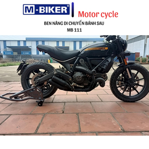 Rampas y Soportes de Elevación para Ducati Scrambler para un Fácil Almacenamiento de Motocicletas - Compatible con Montacargas (MB366 MB360 MB111) - Product Image 3