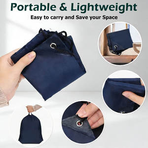 <b>Backpack</b> 13.3 x 16.5 Inch Polyester Gym Bag with Adjustable Straps and PU Reinforced Corners - Product Image 5