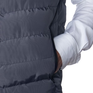 Gilet matelassé léger pour homme à col mandarin, color block, respirant, sans manches, pour la randonnée, collection automne - Product Image 4