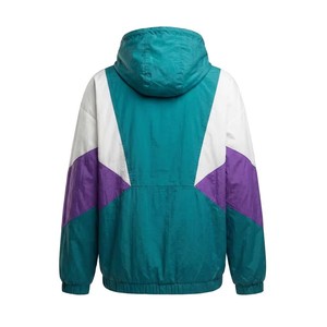 <b>Men's</b> Color Blocking Hooded Windbreaker <b>Jacket</b> Waterproof Quick Dry Breathable Eco-Friendly Polyester/Nylon Spring Sporty Loose - Product Image 2