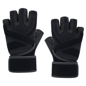 ถุงมือยกน้ำหนักหนังคุณภาพสูงแบบไร้นิ้วสำหรับการออกกำลังกายเพาะกาย ปี 2026 พร้อมการยึดเกาะที่แข็งแรง - Product Image 5